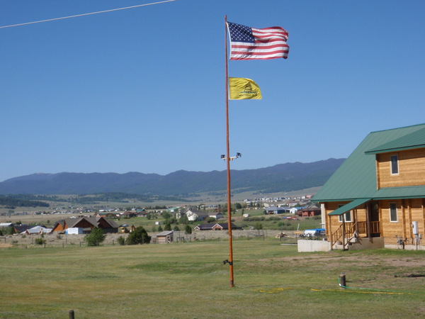 We're cycling south on Continental from Butte, MT.